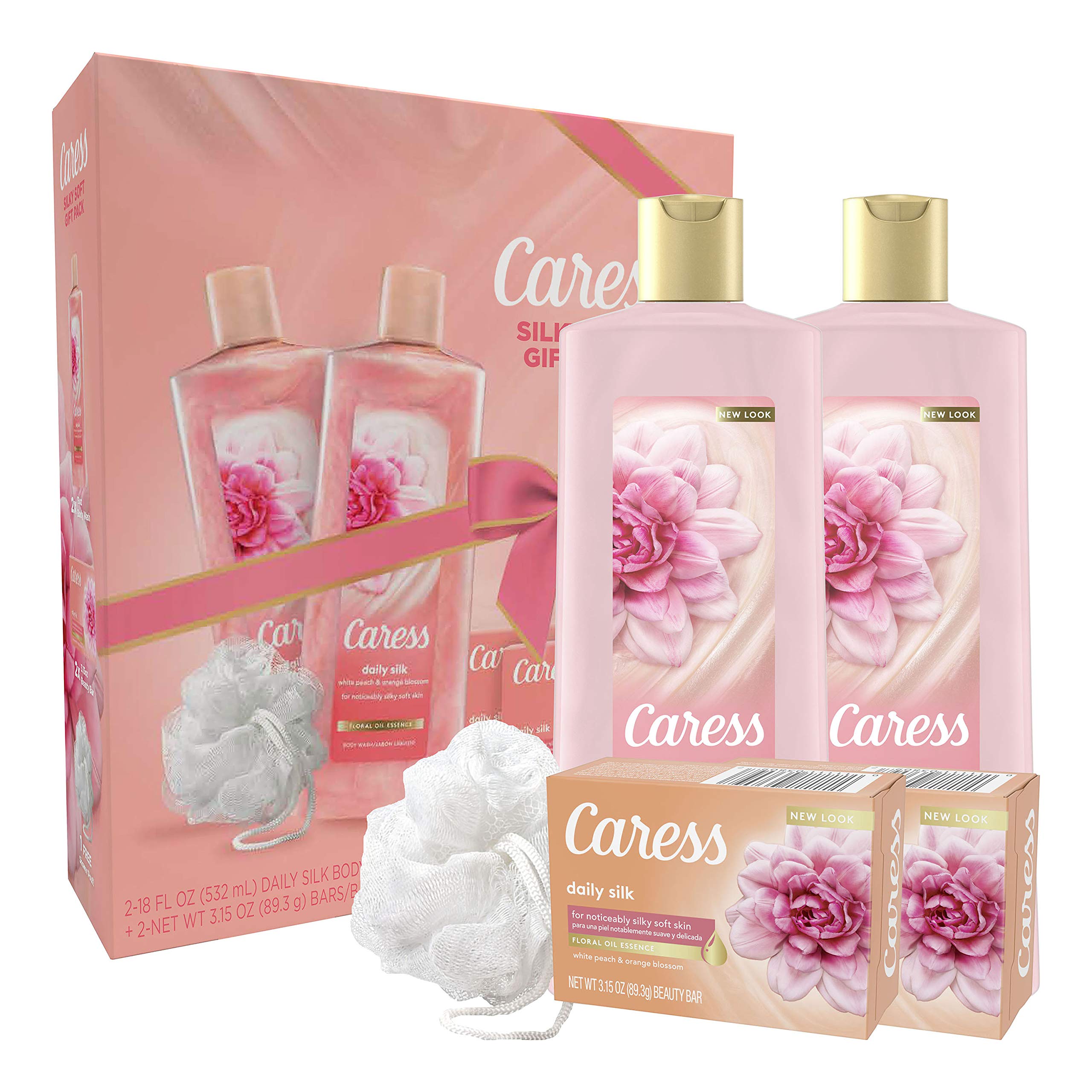 Amazon.com : Caress Daily Silk Bar Soap & Hydrating Body Wash Gift